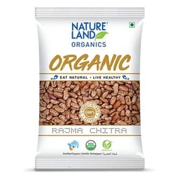 Natureland Organic Rajma Chitra 500 g