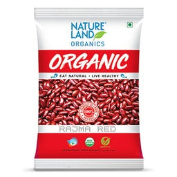Natureland Organic Rajma Red 500 g