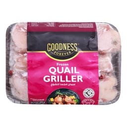 Goodness Forever Frozen Quail Griller 600 g