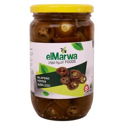 Elmarwa Jalapeno Pepper Pickle 720 g