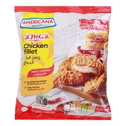 Americana Zingz Chicken Fillet Hot & Crunchy 700 g