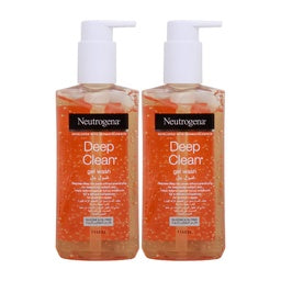 Neutrogena Deep Clean Gel Wash Value Pack 2 x 200 ml