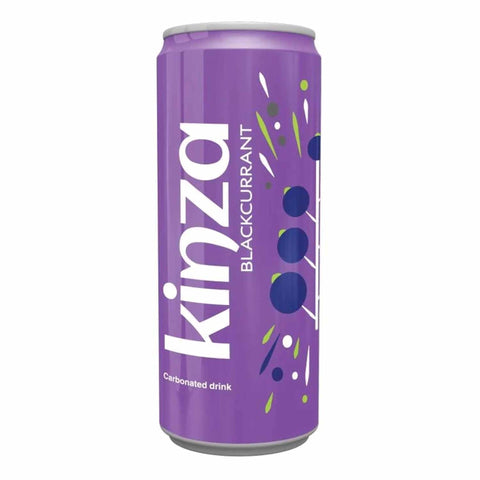 Kinza Carbonated Drink Black Currant 250 ml