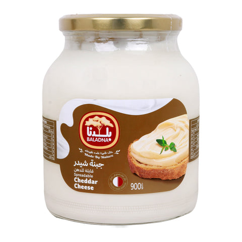 GETIT.QA- Qatar’s Best Online Shopping Website offers BALADNA PROCESSED SPREADABLE CHEDDAR CHEESE 900 G at the lowest price in Qatar. Free Shipping & COD Available!