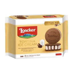 Loacker Tortina Ice Cream Sandwich 8 pcs 450 ml