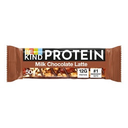 Be-Kind 12g Protein, Gluten Free Milk Chocolate Latte Protein Bar 50 g