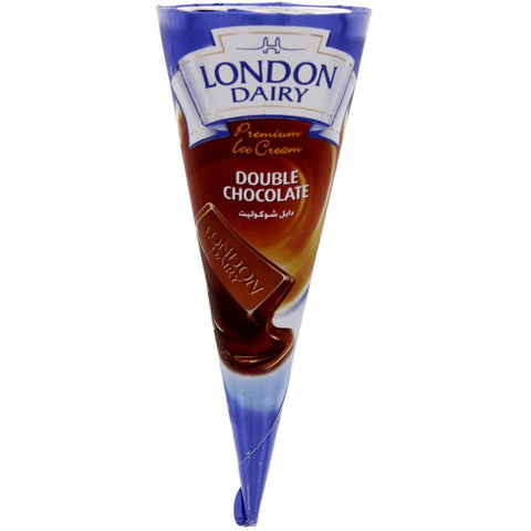 GETIT.QA- Qatar’s Best Online Shopping Website offers LONDON DAIRY DOUBLE CHOCOLATE ICE CREAM CONE 120 ML at the lowest price in Qatar. Free Shipping & COD Available!