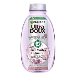 Garnier UltraDoux Rice Water Infusion & Starch Smoothing Shampoo 400 ml
