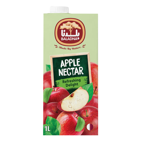 GETIT.QA- Qatar’s Best Online Shopping Website offers BALADNA APPLE NECTAR JUICE 1 LITRE
 at the lowest price in Qatar. Free Shipping & COD Available!