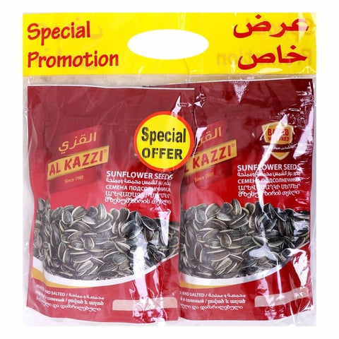 Al Kazzi Sunflower Seeds Value Pack 2 x 150 g