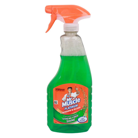 GETIT.QA- Qatar’s Best Online Shopping Website offers Mr.Muscle Platinum Streak Free Shine Window & Glass Cleaner 500 ml at the lowest price in Qatar. Free Shipping & COD Available!
