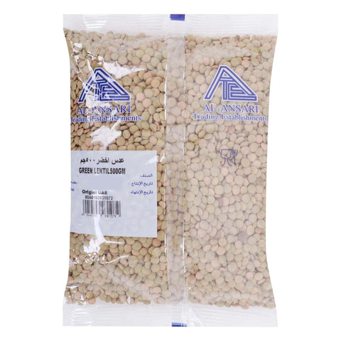 Al-Ansari Green Lentil 500 g