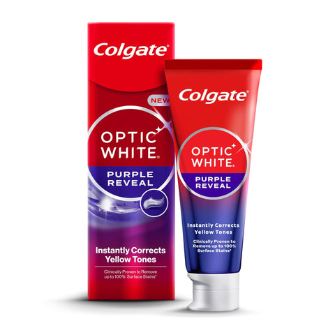 Colgate Optic White Purple Reveal Toothpaste 75 ml