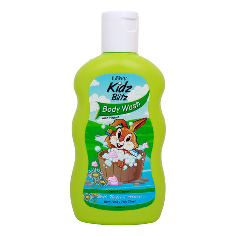 GETIT.QA- Qatar’s Best Online Shopping Website offers Leivy Kids Blitz Body Wash With Yogurt 200 ml at the lowest price in Qatar. Free Shipping & COD Available!