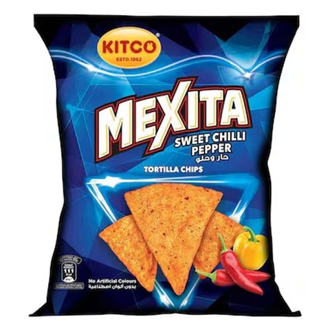 Kitco Mexita Sweet Chilli Pepper Tortilla Chips 40 g