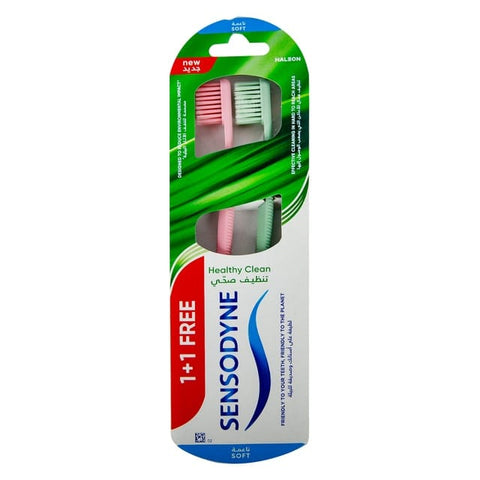 Sensodyne Healthy Clean Soft Tooth Brush Value Pack 2 pcs