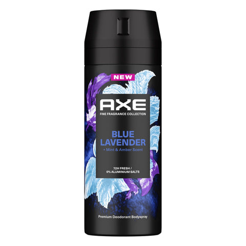 Axe Fine Fragrance Premium Deodorant Body Spray, Blue Lavender 150 ml