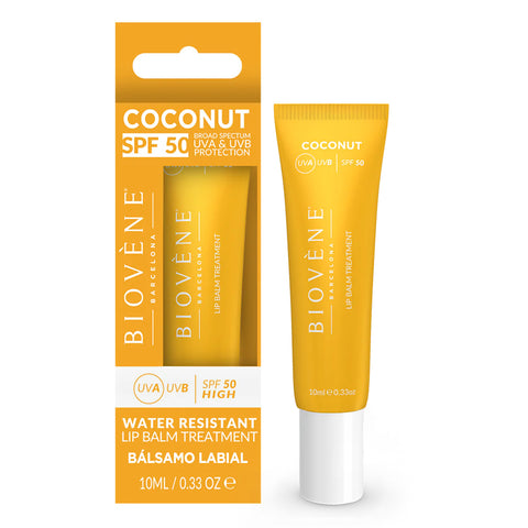 Biovene Barcelona SPF 50 Coconut Lip Balm Treatment 10 ml