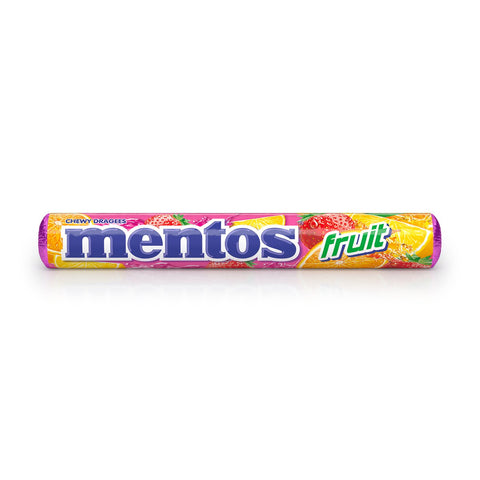 GETIT.QA- Qatar’s Best Online Shopping Website offers MENTOS CHEWY CANDY FRUIT FLAVOR 37 G at the lowest price in Qatar. Free Shipping & COD Available!