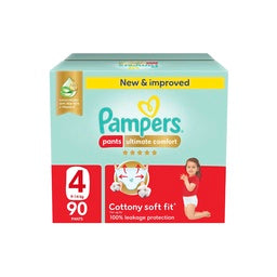 Pampers Ultimate Comfort Diaper Pants 4 Size 9-14kg 90 pcs