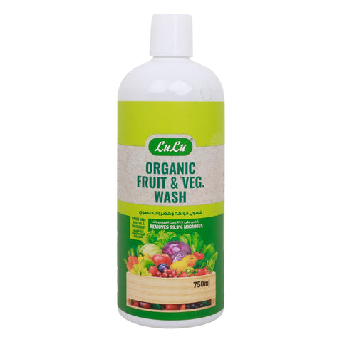 LuLu Organic Fruit & Vegetable Wash 750 ml