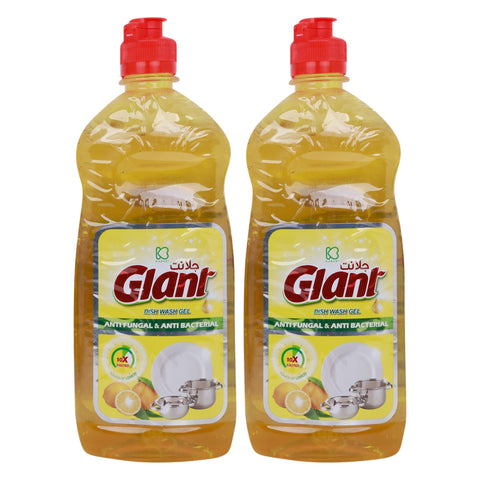 Kabani Giant Dish Wash Gel Lemon 2 x 500 ml