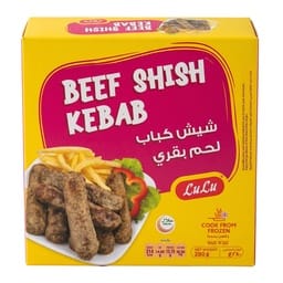 LuLu Frozen Beef Shish Kebab 280 g