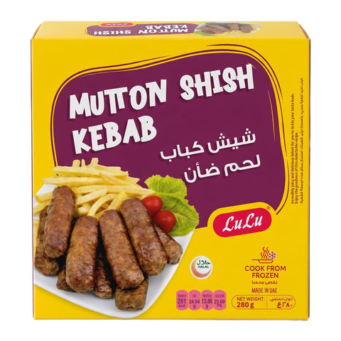 LuLu Frozen Mutton Shish Kebab 280 g