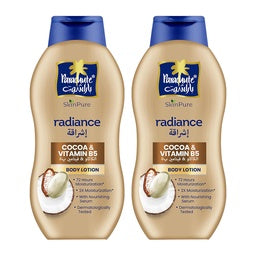Parachute Skin Pure Radiance Cocoa & Vitamin B5 Body Lotion 2 x 400 ml