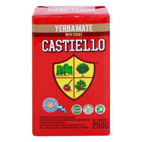 GETIT.QA- Qatar’s Best Online Shopping Website offers Castiello Yerba Mate 250gm at the lowest price in Qatar. Free Shipping & COD Available!