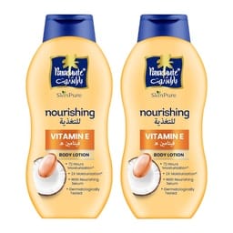Parachute Skin Pure Nourishing Vitamin E Body Lotion 2 x 400 ml