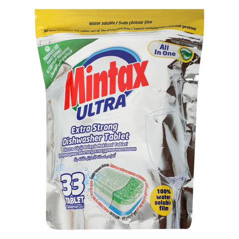 Mintax Ultra Extra Strong Dishwasher Tablets 33 pcs 627 g