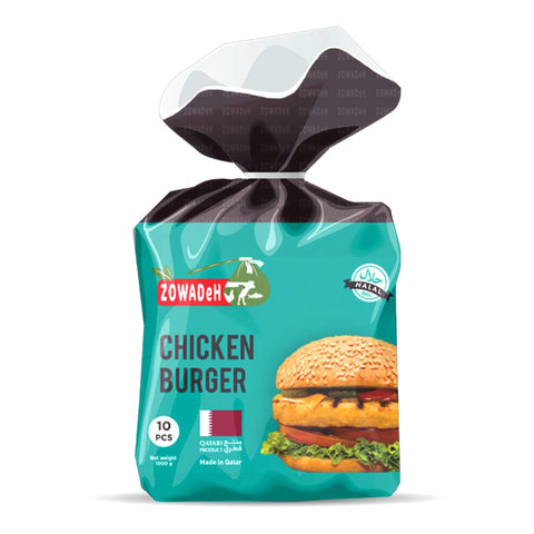 Zowadeh Chicken Burger 10 pcs 1 kg