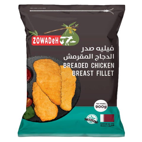 Zowadeh Breaded Chicken Breast Fillet 900 g