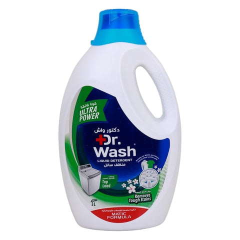 Dr. Wash Ultra Power Top Load Liquid Detergent 3 Litres