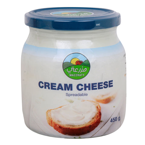 Mazzraty Spreadable Cream Cheese 450 g