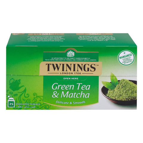 Twinings Green Tea & Matcha 25 pcs 50 g
