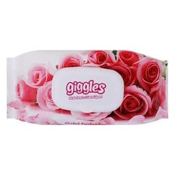 Giggles Rose Wet Wipes 72 pcs