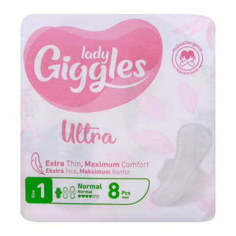 Lady Giggles Ultra Normal Sanitary Pads 8 pcs