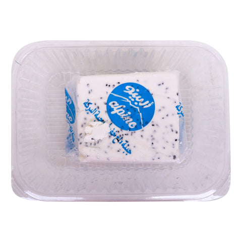 Qatar White Low Salt Cheese with Black Seed 250 g - GETIT.QA