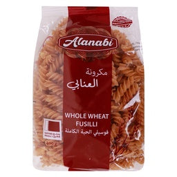 Alanabi Whole Wheat Fusilli Pasta 400 g