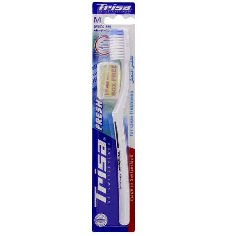 GETIT.QA- Qatar’s Best Online Shopping Website offers TRISA TOOTHBRUSH MEDIUM ASSORTED COLOURS 1 PC at the lowest price in Qatar. Free Shipping & COD Available!