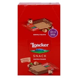 Loacker Snack Napolitaner Wafers Value Pack 30 x 17.2 g