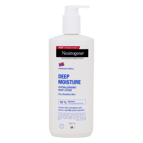 Neutrogena Norwegian Formula Deep Moisture Hypoallergenic Body Lotion 400 ml