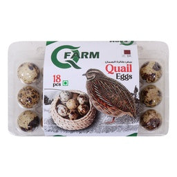 Q Farm Quail Eggs 18 pcs
