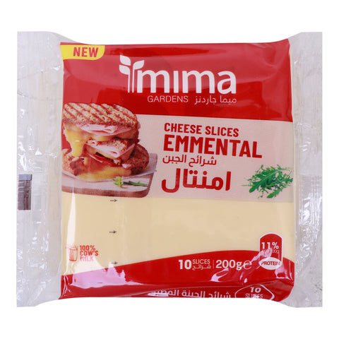 Mima Gardens Emmental Cheese Slices 200 g