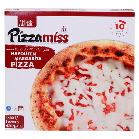 Aktaslar Pizzamiss Napoliten Margherita Pizza 420 g