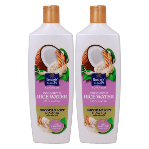 Parachute Advansed Coconut & Rice Water Smooth & Soft Shampoo 2 x 340 ml