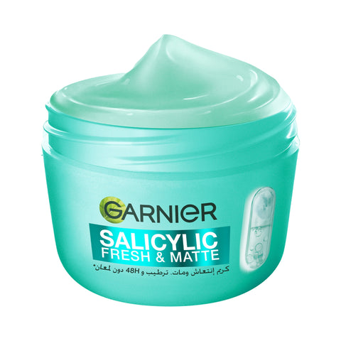 Garnier SkinActive Salicylic Fresh & Matte Cream with Niacinamide & Salicylic Acid 85 ml