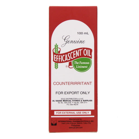GETIT.QA- Qatar’s Best Online Shopping Website offers GENUINE EFFICASCENT OIL 100 ML at the lowest price in Qatar. Free Shipping & COD Available!